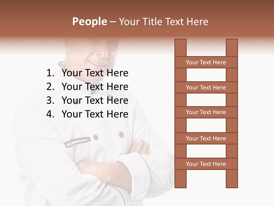 Recipe Hat Male PowerPoint Template