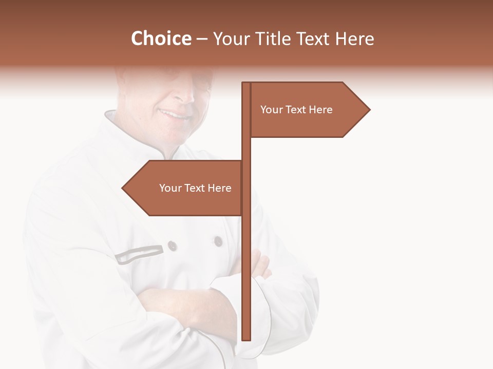 Recipe Hat Male PowerPoint Template