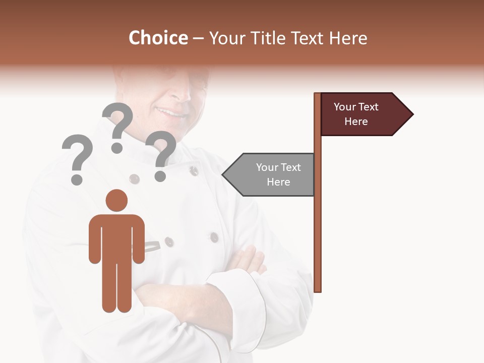 Recipe Hat Male PowerPoint Template