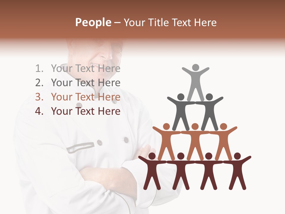 Recipe Hat Male PowerPoint Template