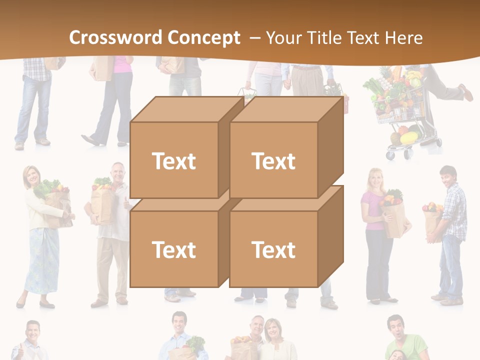 Market Men Senior PowerPoint Template