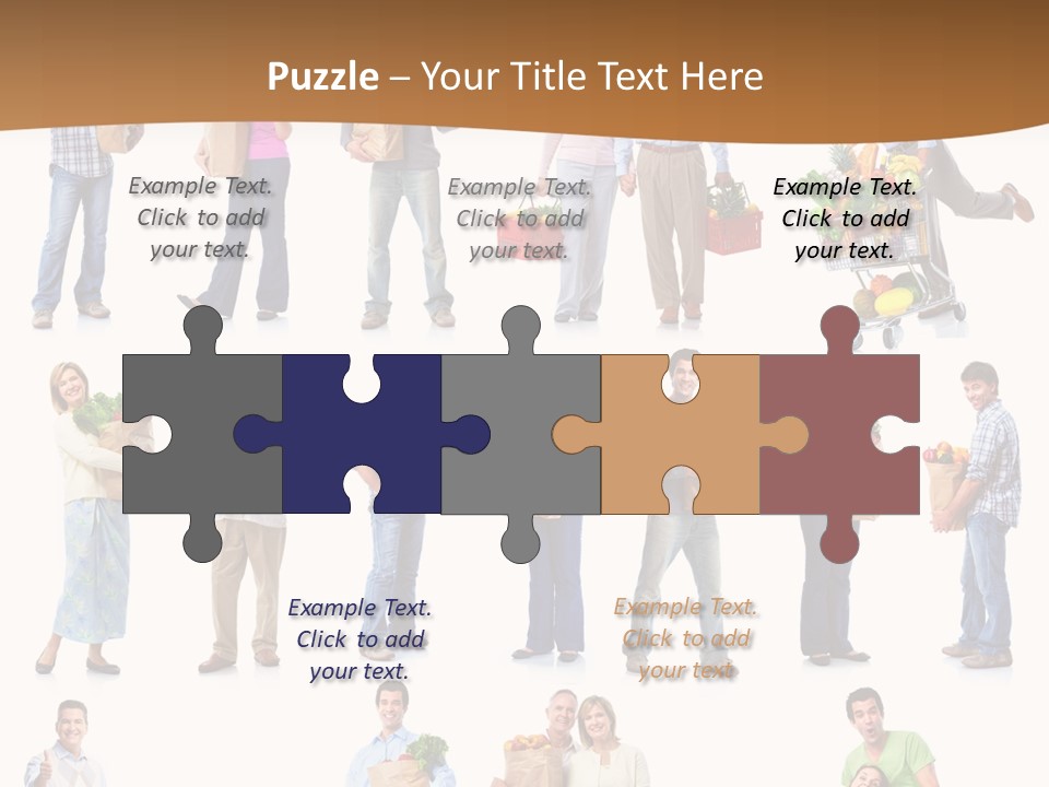 Market Men Senior PowerPoint Template