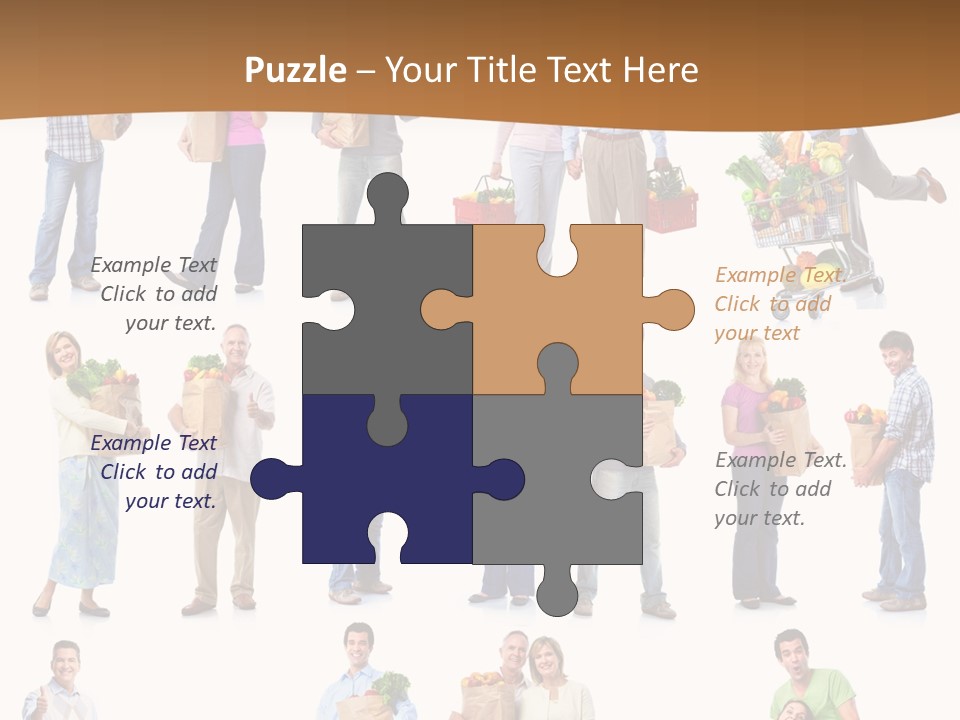 Market Men Senior PowerPoint Template