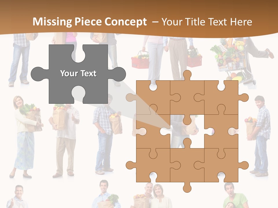 Market Men Senior PowerPoint Template