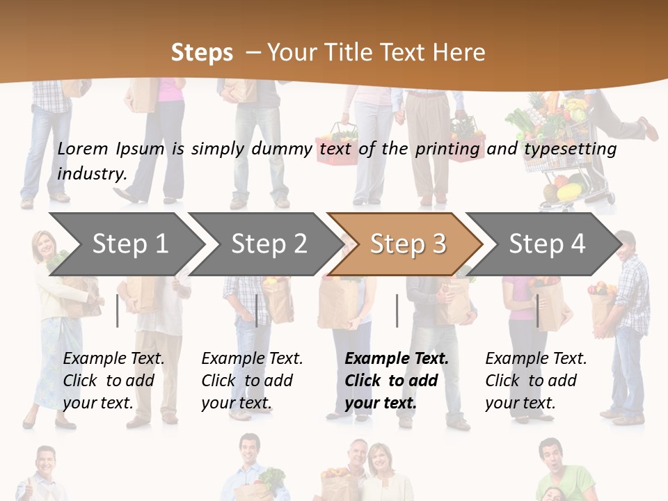 Market Men Senior PowerPoint Template