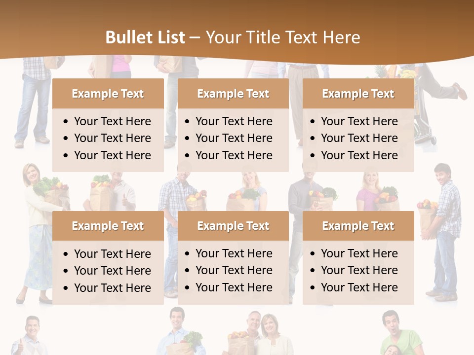 Market Men Senior PowerPoint Template