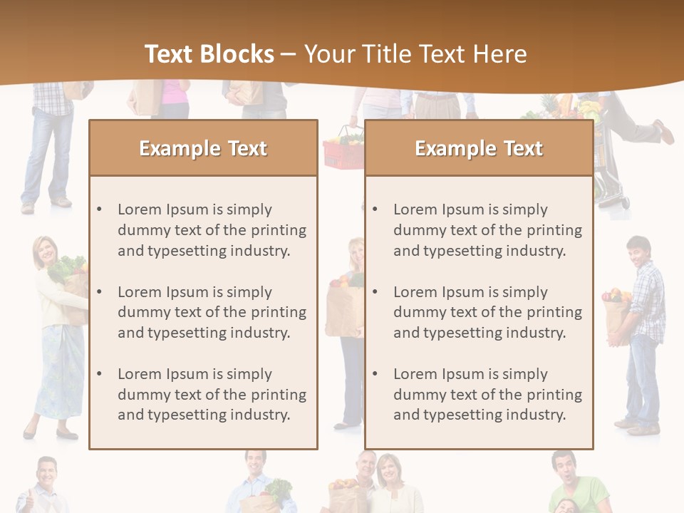 Market Men Senior PowerPoint Template