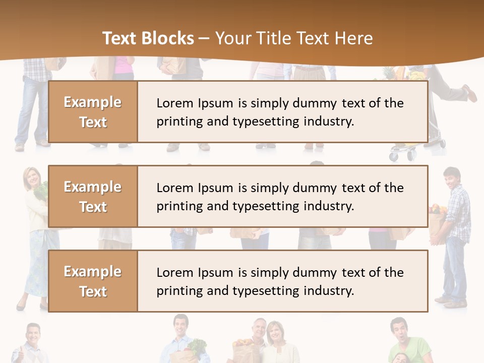 Market Men Senior PowerPoint Template