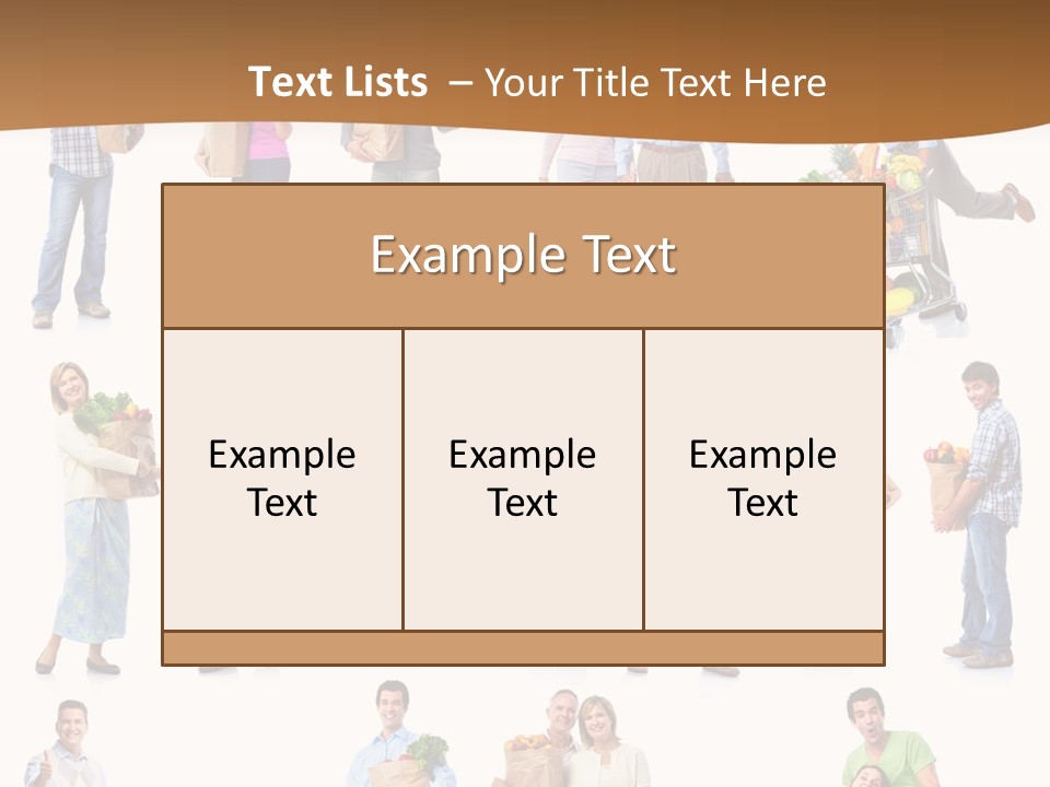 Market Men Senior PowerPoint Template