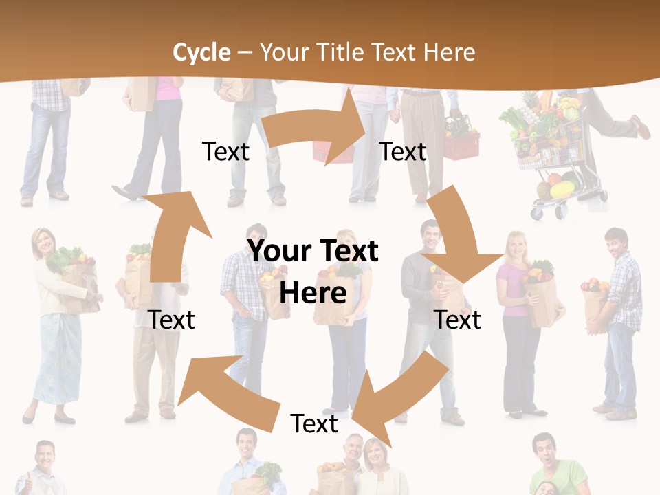 Market Men Senior PowerPoint Template