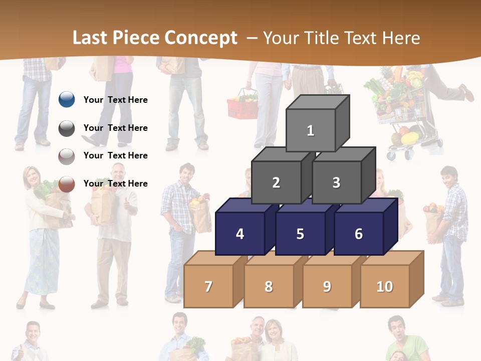 Market Men Senior PowerPoint Template