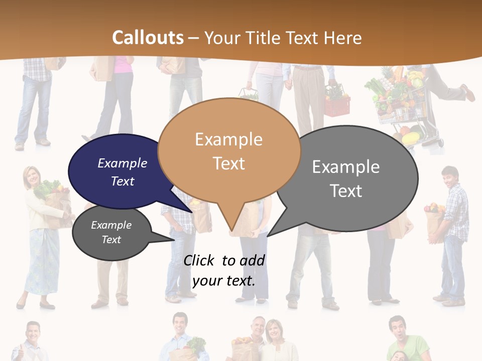 Market Men Senior PowerPoint Template