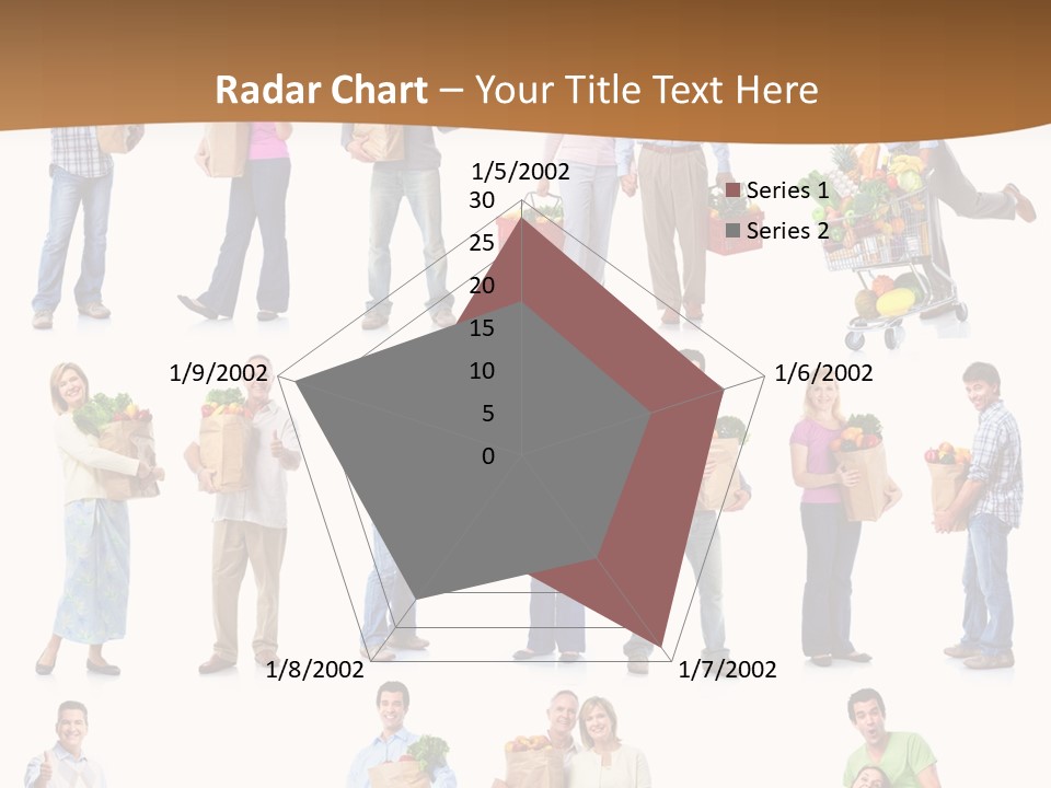 Market Men Senior PowerPoint Template