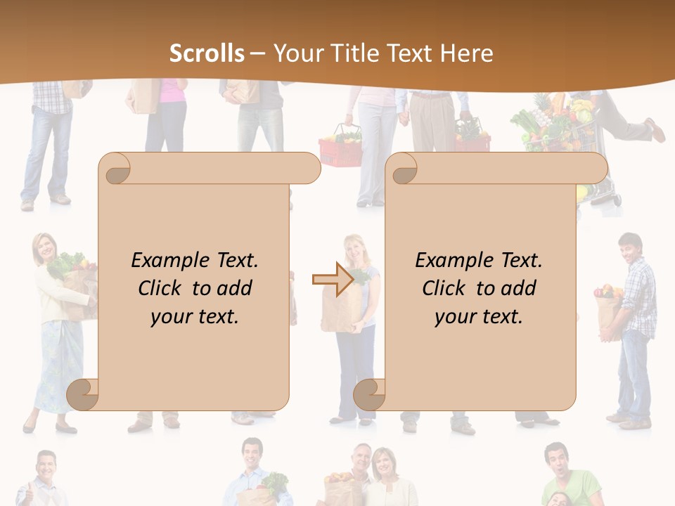 Market Men Senior PowerPoint Template