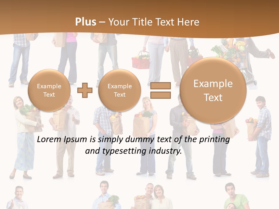 Market Men Senior PowerPoint Template
