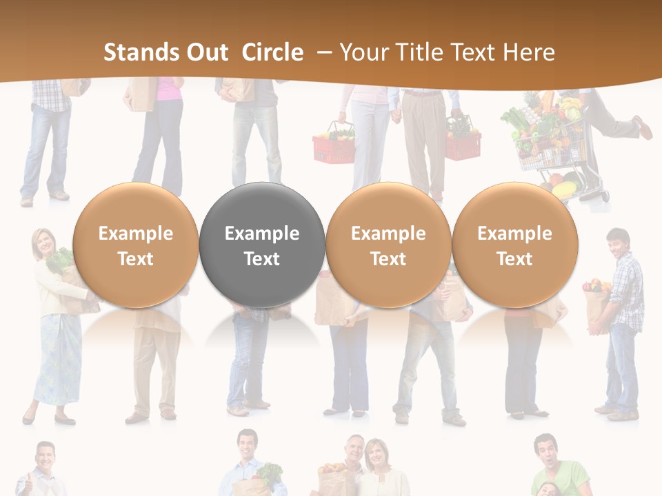 Market Men Senior PowerPoint Template