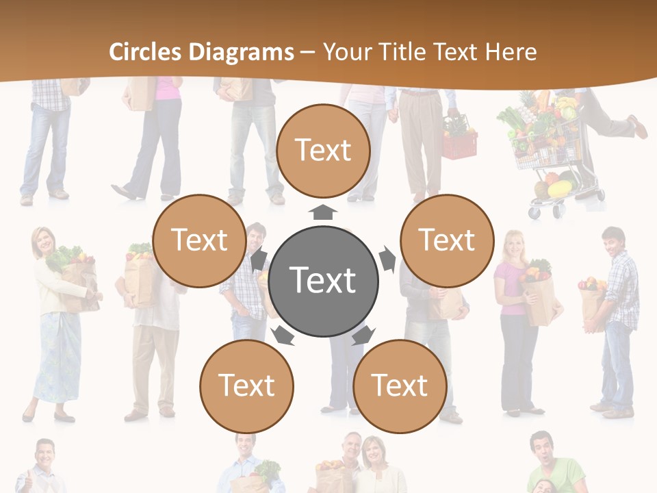 Market Men Senior PowerPoint Template