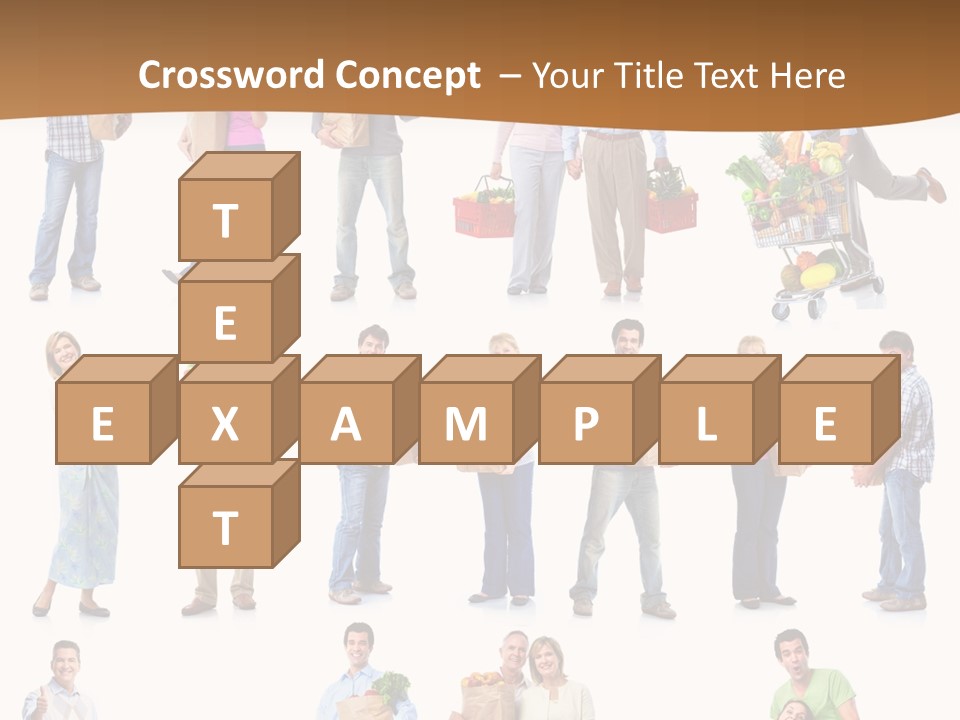 Market Men Senior PowerPoint Template