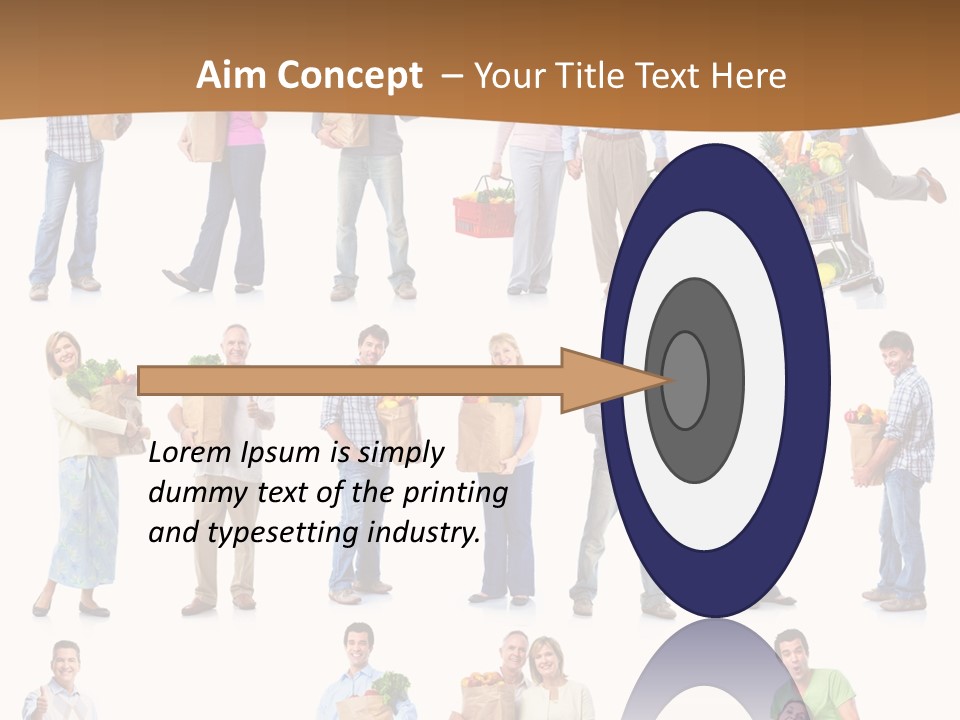 Market Men Senior PowerPoint Template