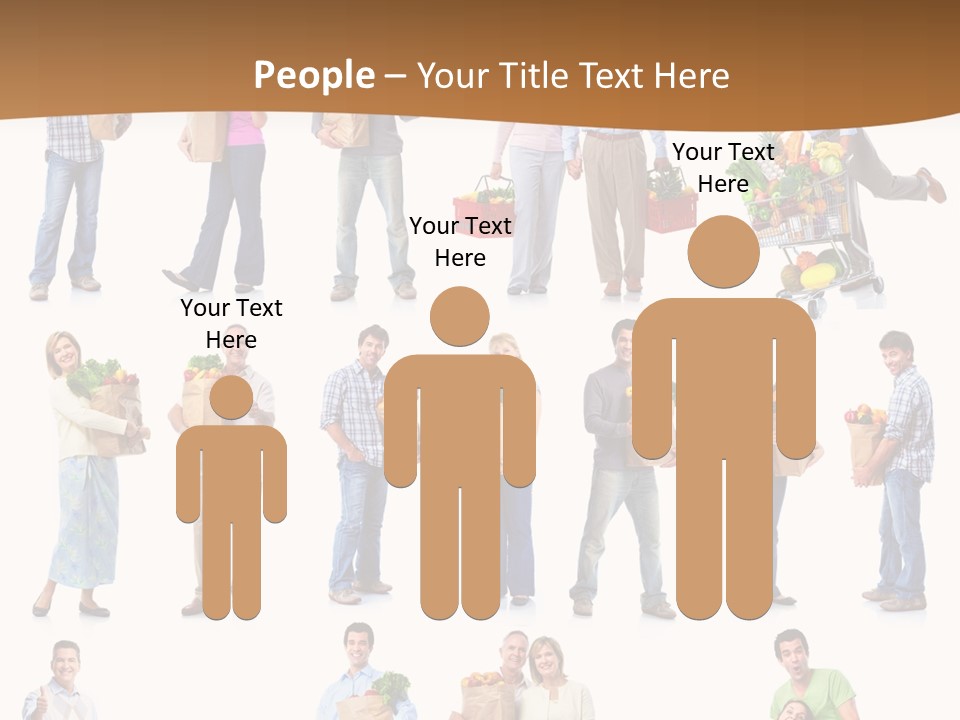 Market Men Senior PowerPoint Template