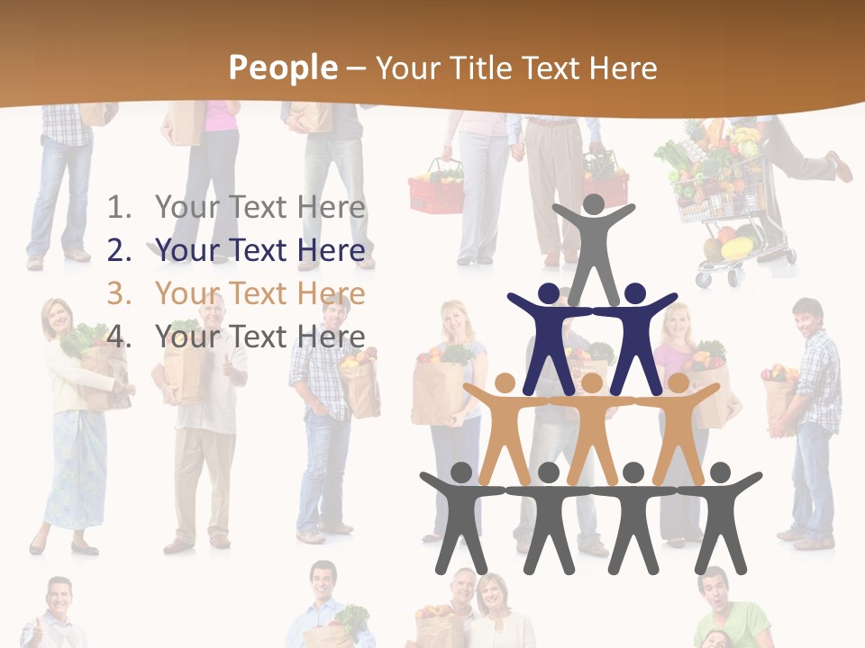 Market Men Senior PowerPoint Template