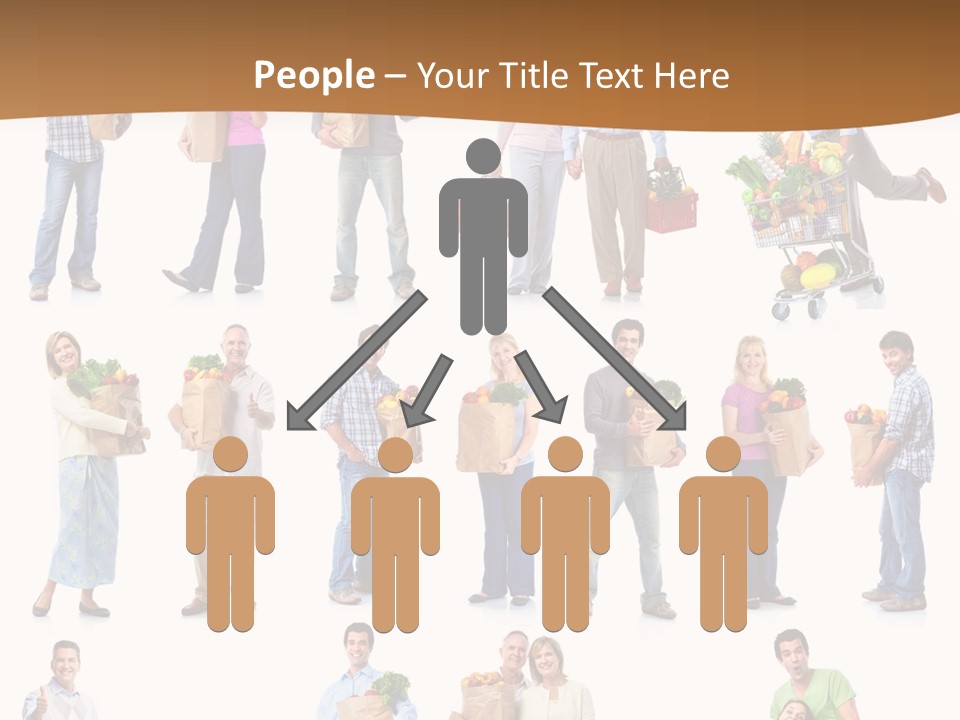 Market Men Senior PowerPoint Template