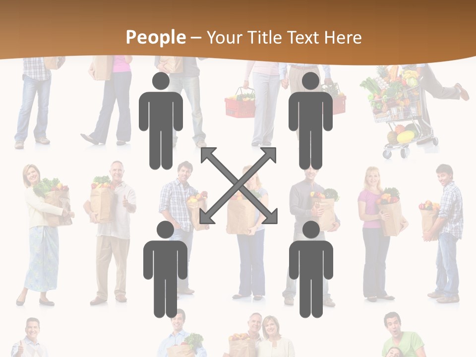 Market Men Senior PowerPoint Template