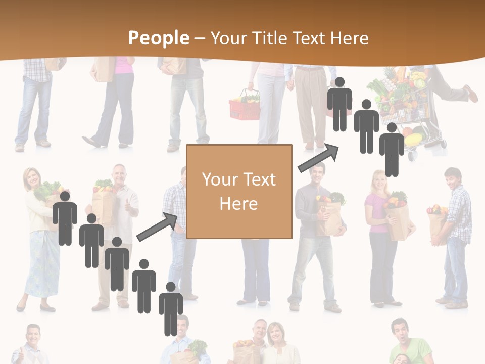 Market Men Senior PowerPoint Template