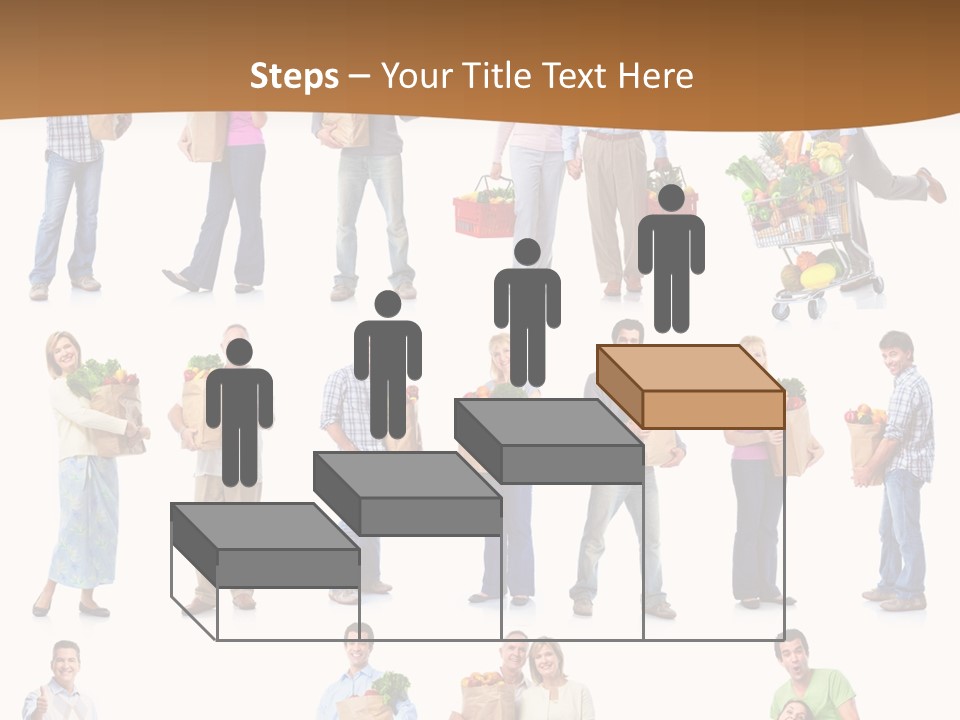 Market Men Senior PowerPoint Template