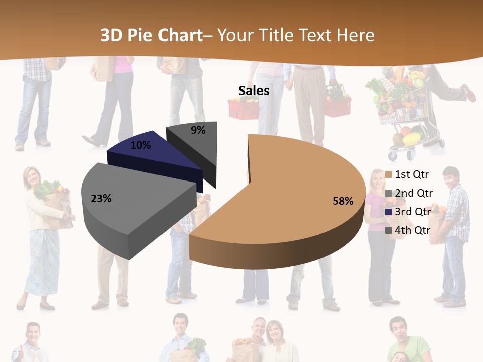 Market Men Senior PowerPoint Template