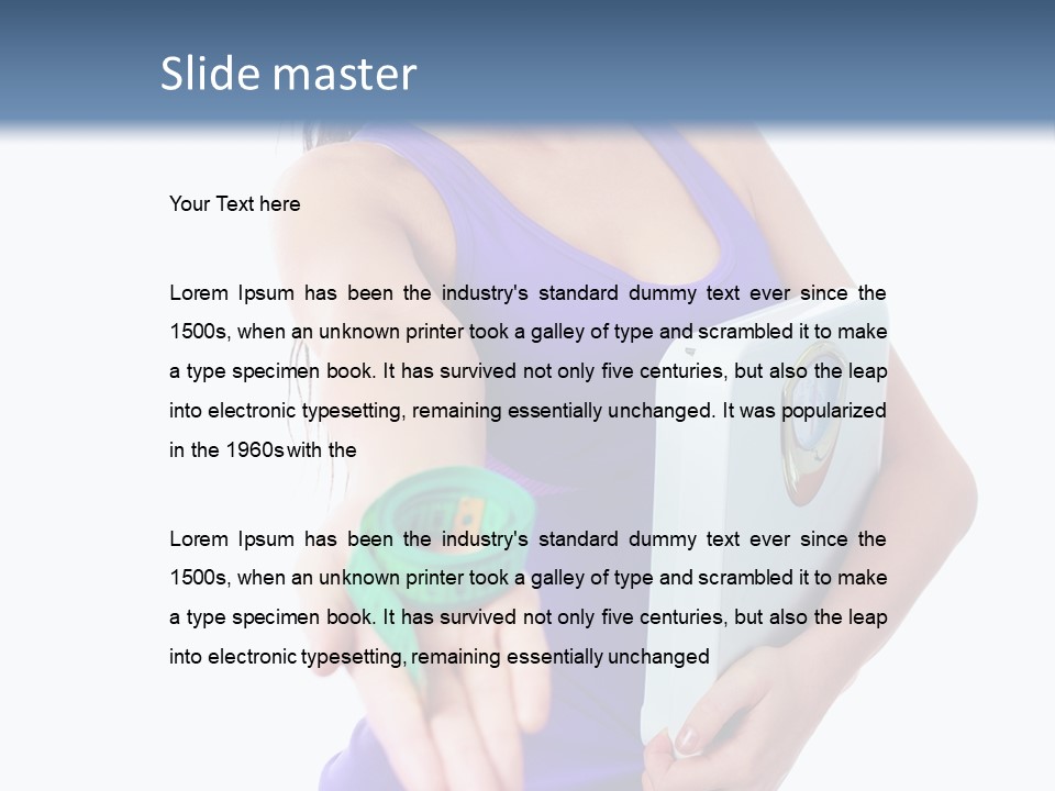 Joy Attractive Lifestyle PowerPoint Template