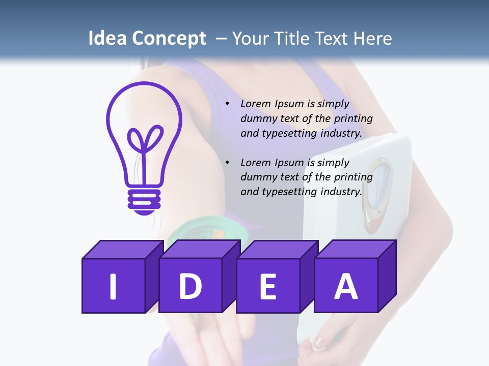 Joy Attractive Lifestyle PowerPoint Template