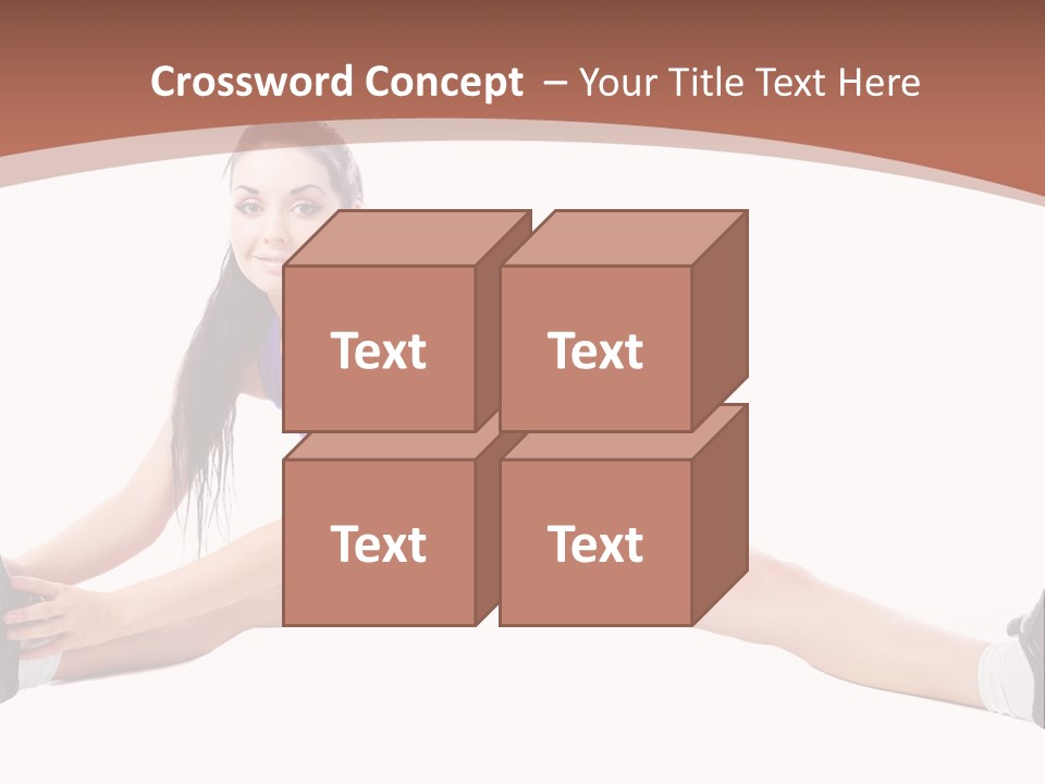 Joy Flexibility Exercises PowerPoint Template