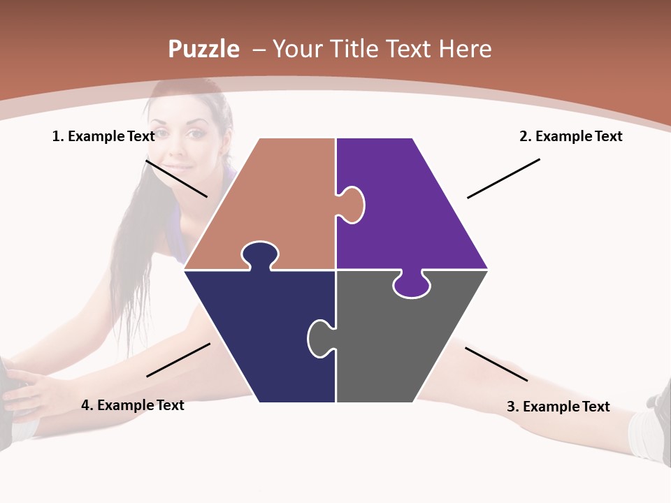 Joy Flexibility Exercises PowerPoint Template