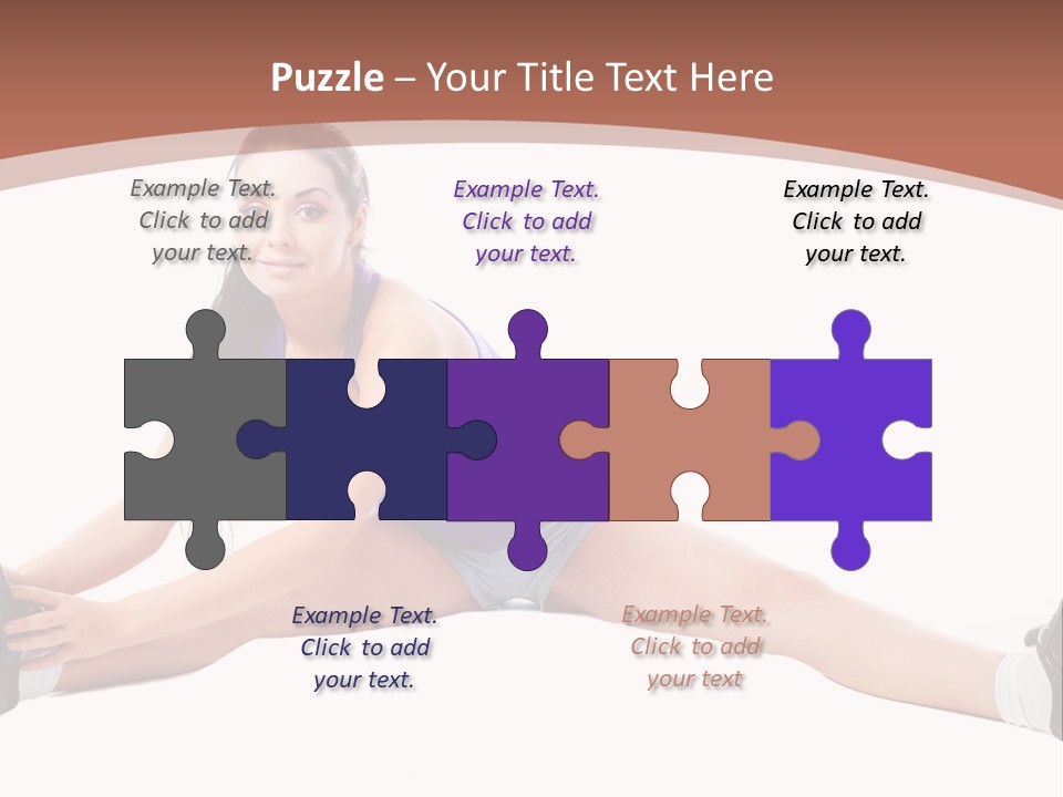 Joy Flexibility Exercises PowerPoint Template