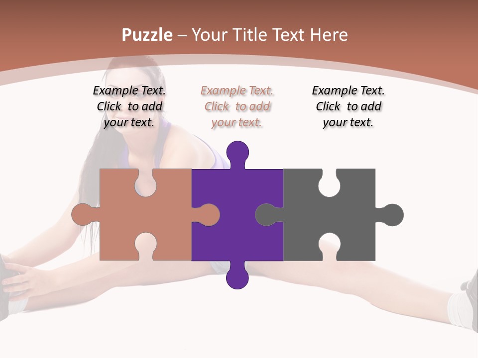 Joy Flexibility Exercises PowerPoint Template