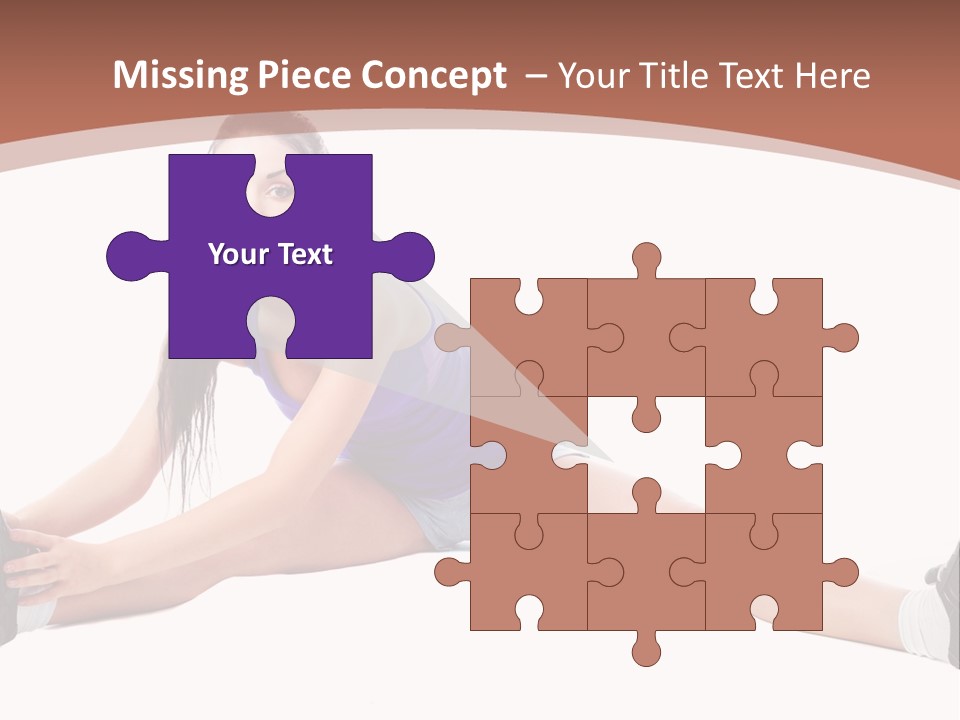 Joy Flexibility Exercises PowerPoint Template