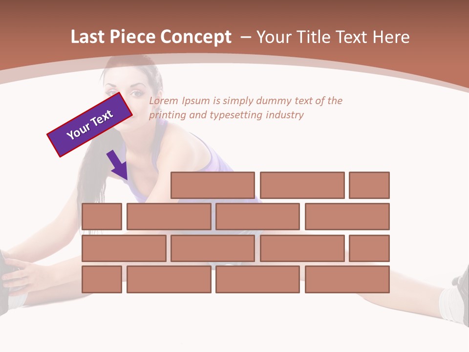 Joy Flexibility Exercises PowerPoint Template