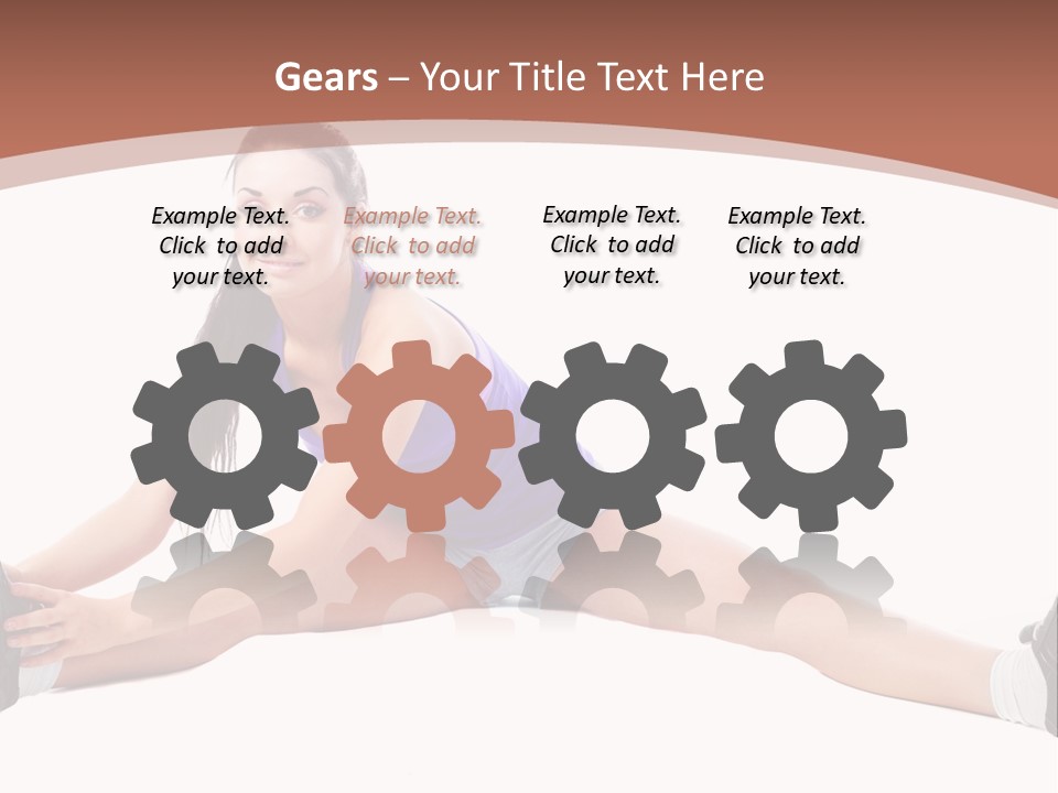 Joy Flexibility Exercises PowerPoint Template