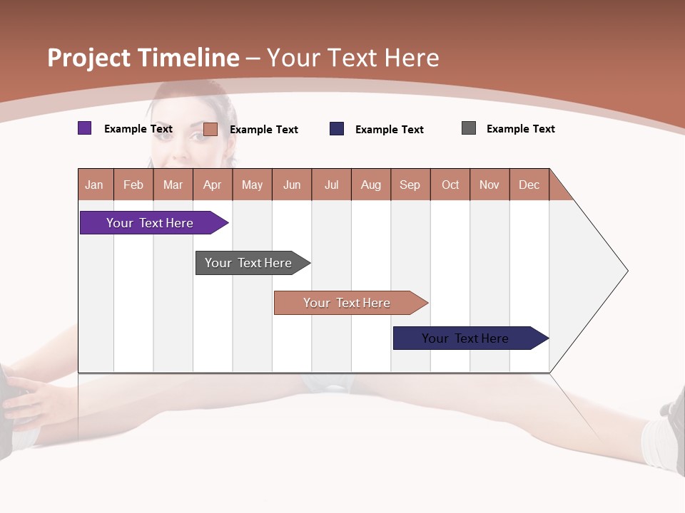 Joy Flexibility Exercises PowerPoint Template