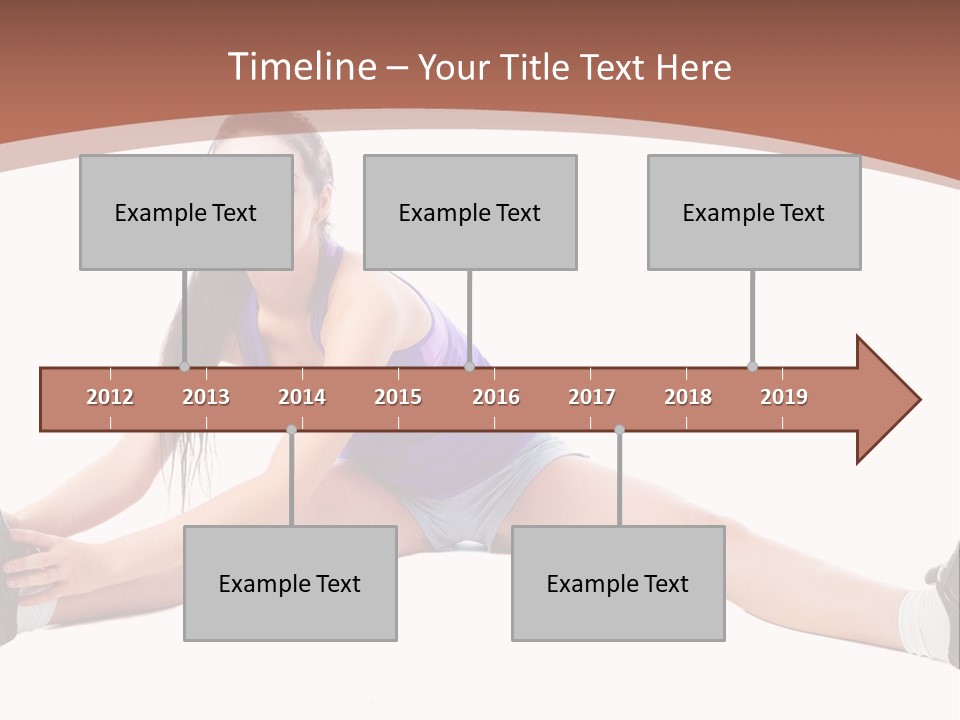 Joy Flexibility Exercises PowerPoint Template