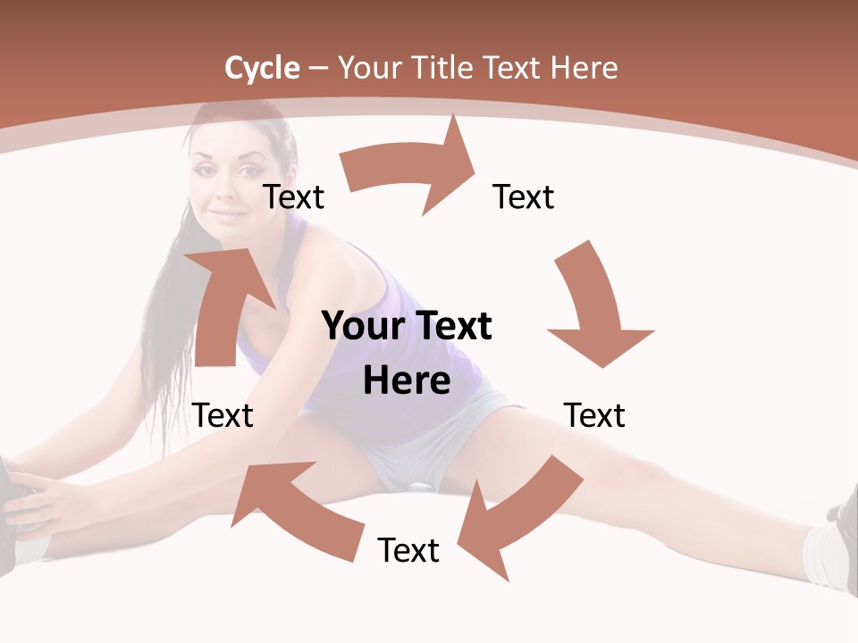 Joy Flexibility Exercises PowerPoint Template