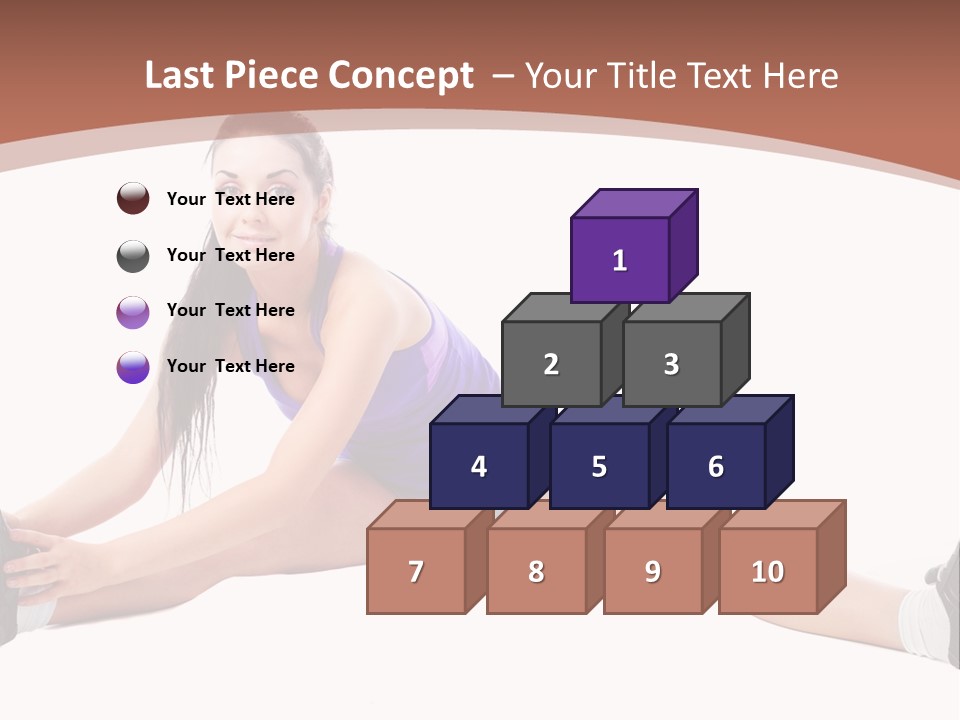 Joy Flexibility Exercises PowerPoint Template