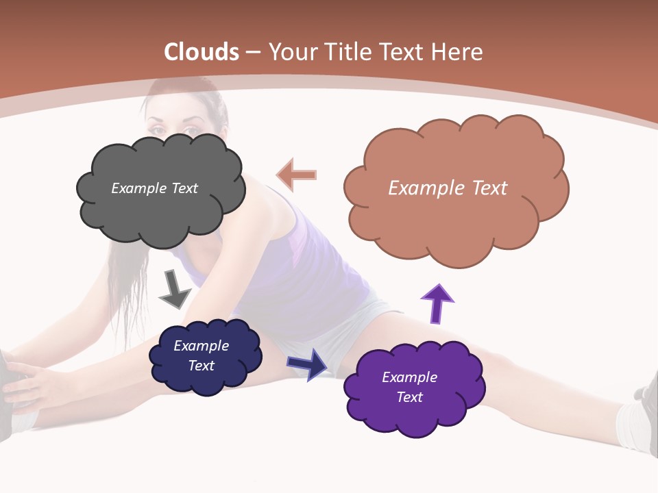 Joy Flexibility Exercises PowerPoint Template