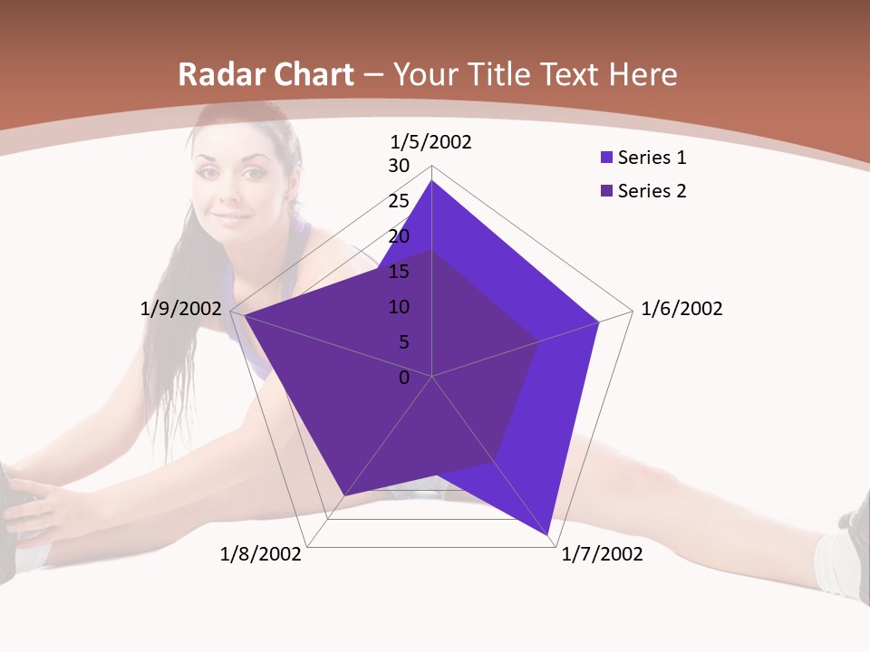 Joy Flexibility Exercises PowerPoint Template