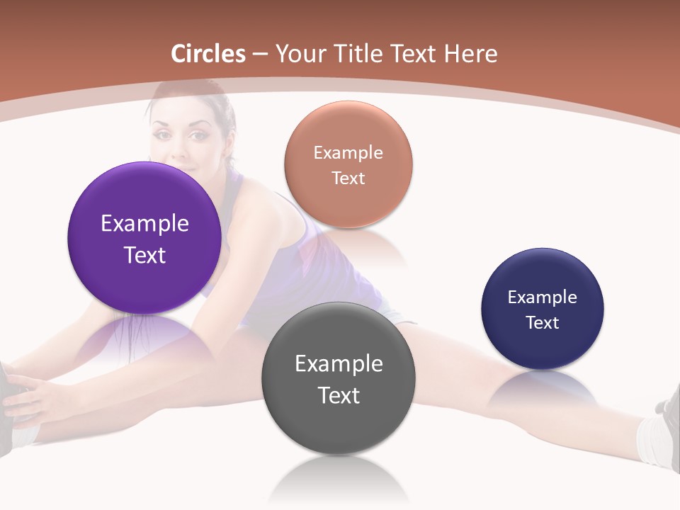 Joy Flexibility Exercises PowerPoint Template