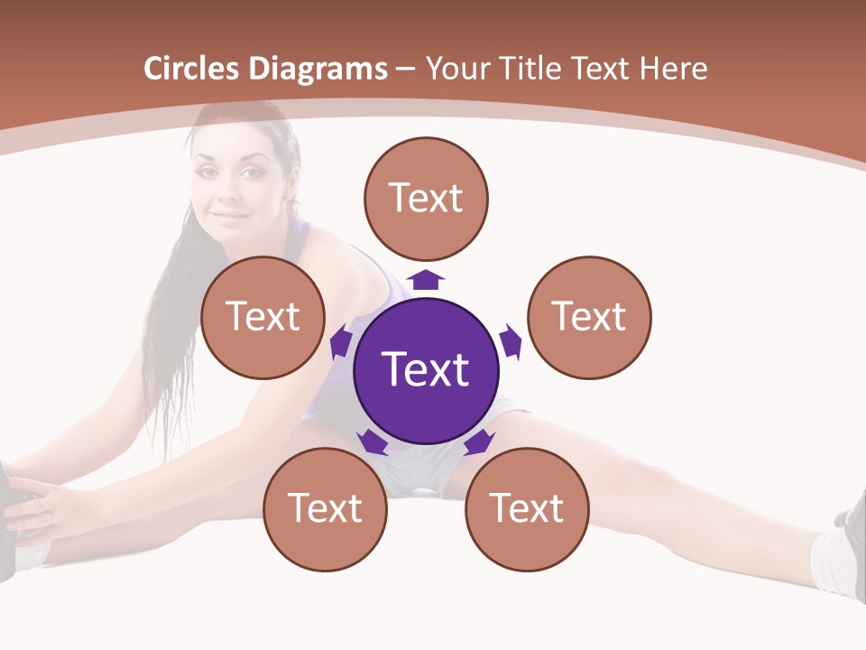 Joy Flexibility Exercises PowerPoint Template