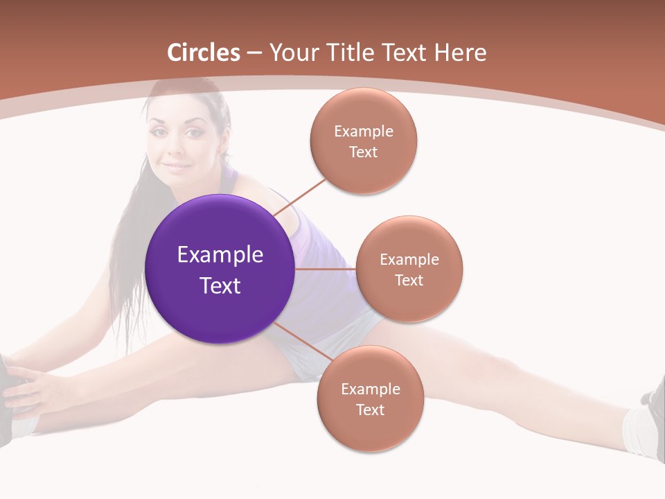 Joy Flexibility Exercises PowerPoint Template