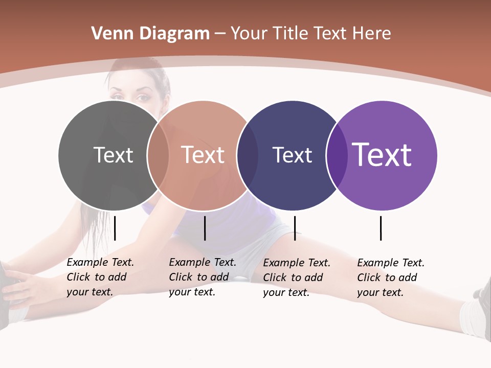 Joy Flexibility Exercises PowerPoint Template