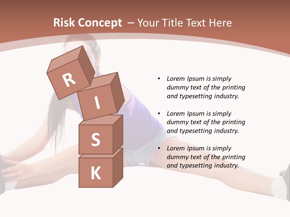 Joy Flexibility Exercises PowerPoint Template